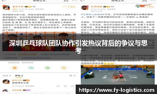 深圳乒乓球队团队协作引发热议背后的争议与思考